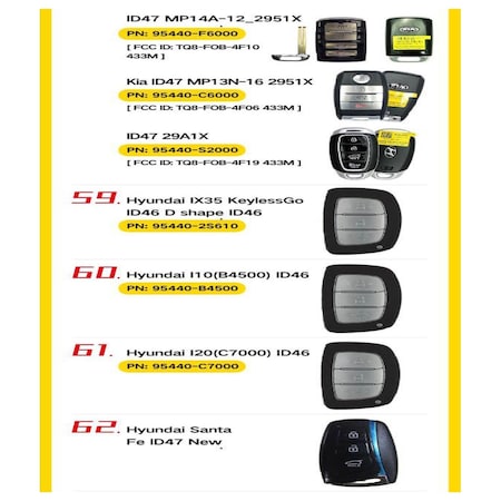 Xhorse Xhorse: XSCS00EN Xhorse VVDI Smart Universal Remote Key 4 Buttons XHS-XSCS00EN